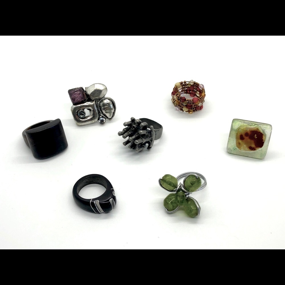 Set of fashion rings